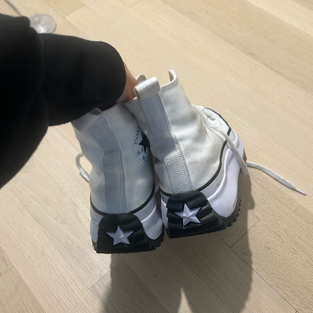 Converse platform hike shoes